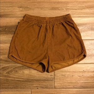 Corduroy Shorts — American Apparel